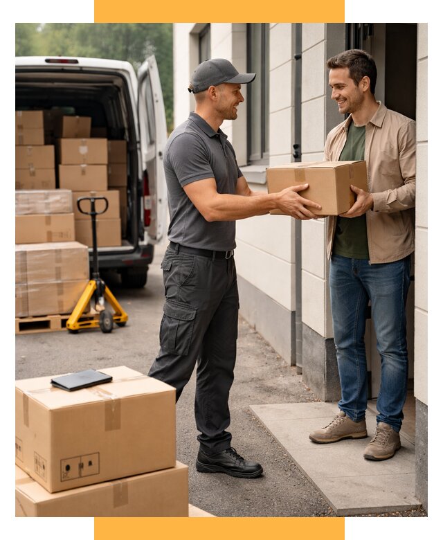 Доставка от двери до двери по миру от 45918 р. | СетСервис-Брт