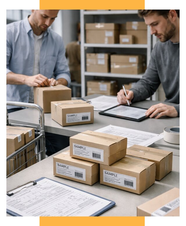 Доставка образцов и малых партий от 7653 р., СетСервис-Брт