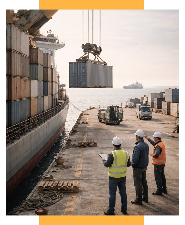 Морские перевозки грузов по миру от 45918 р. | СетСервис-Брт