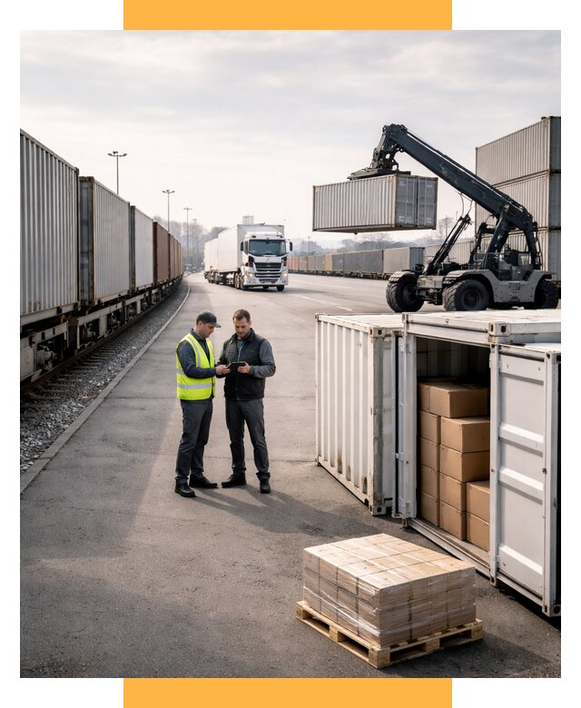 Международные мультимодальные перевозки от 45918 р. | СетСервис-Брт