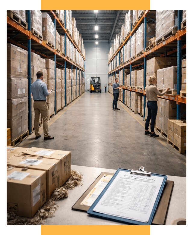 Ответственное хранение импортных грузов от 2551 р. СетСервис-Брт