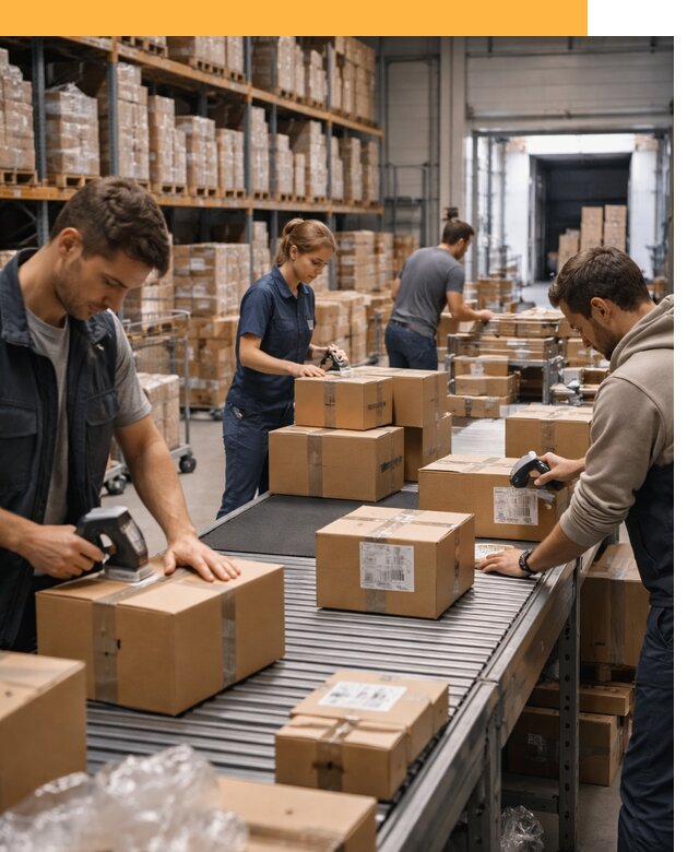 Доставка товаров для маркетплейсов от двери до склада от 7653