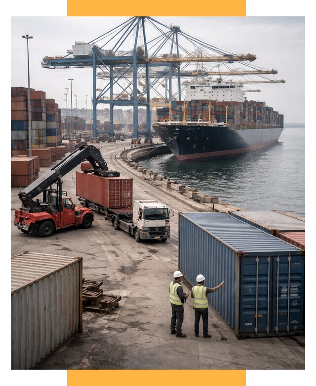 Морские перевозки из Европы от 61224 р. за контейнер | СетСервис-Брт