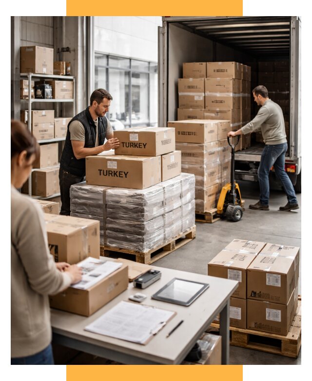 Доставка одежды из Турции от 6633 р. под ключ, СетСервис-Брт