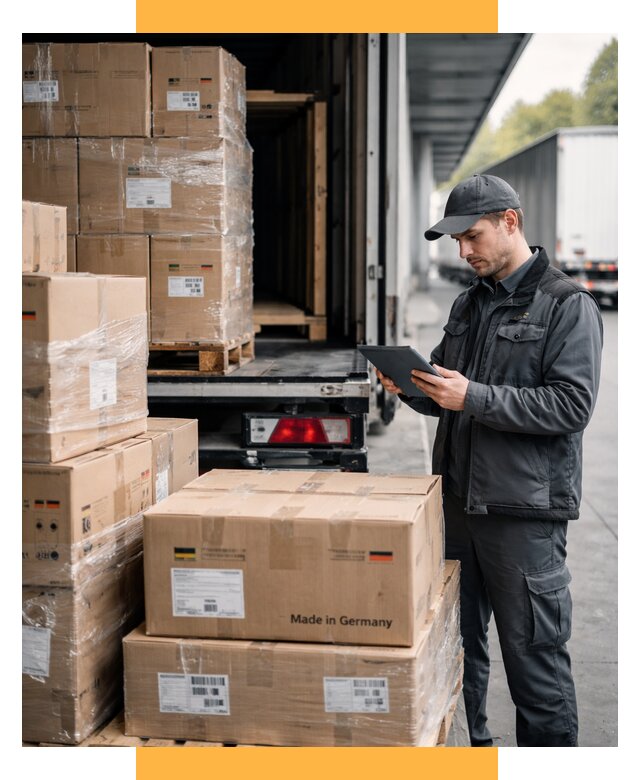 Доставка грузов из Германии от 45918 р. быстро - СетСервис-Брт