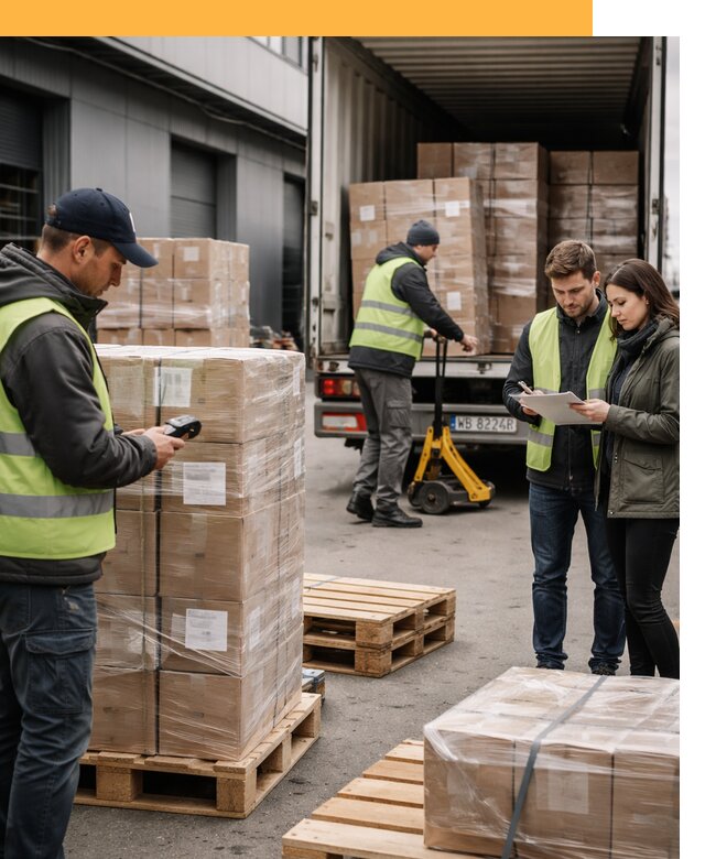 Доставка грузов из Польши: морем, авто и авиа от 7653