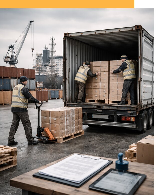 Доставка грузов из Латвии от 25510 руб, морская, авто, авиа