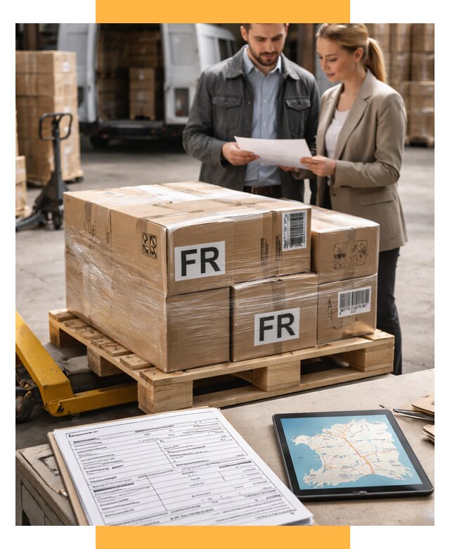 Доставка грузов в Францию от 25510 р., логистика СетСервис-Брт