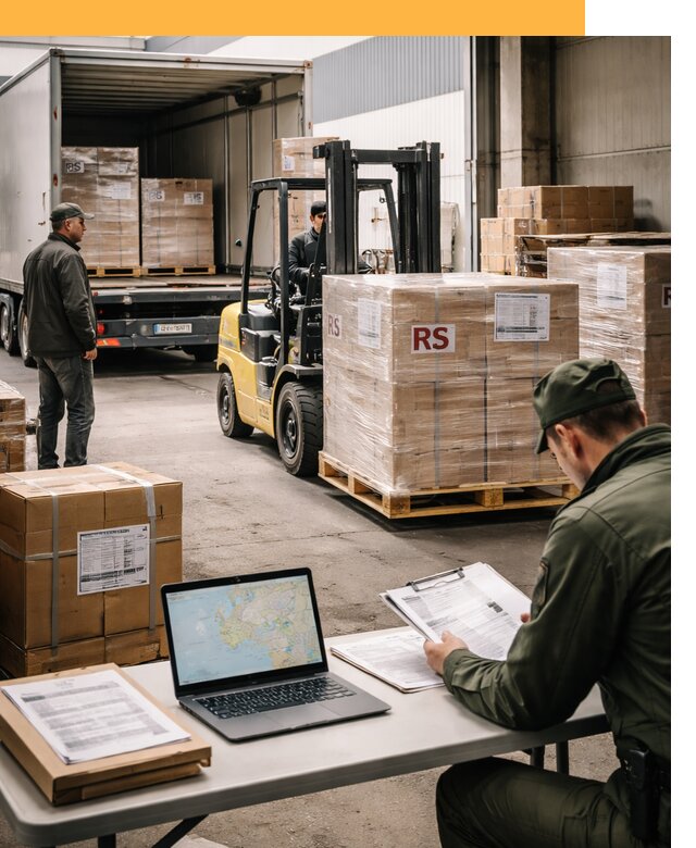 Доставка грузов в Сербию от 45918 руб, международные перевозки