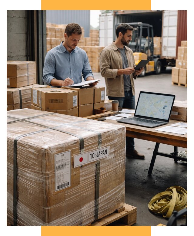 Доставка грузов в Японию от 25510 р., логистика СетСервис-Брт