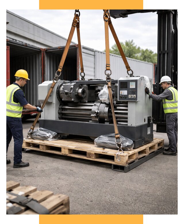 Перевозка станков и таможня от 61224 р. | СетСервис-Брт логистика