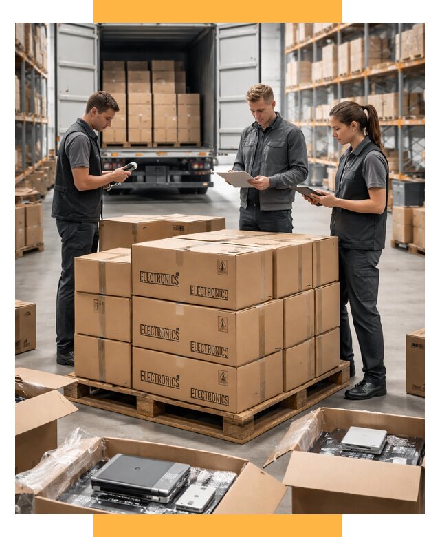 Перевозка электроники и таможня под ключ от 12755 р. | СетСервис-Брт