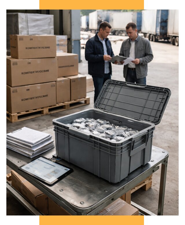 Перевозка комплектующих из Китая от 6633 р. | СетСервис-Брт