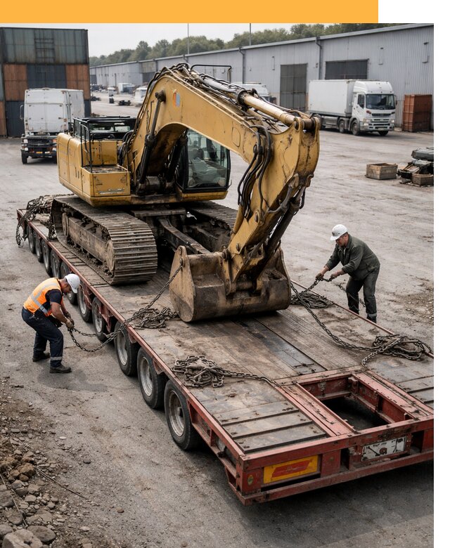 Перевозка спецтехники по России и миру от 45918 руб