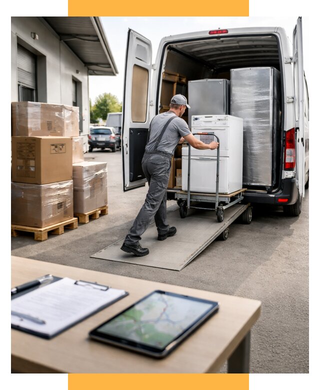 Перевозка бытовой техники от 6633 р. - логистика СетСервис-Брт