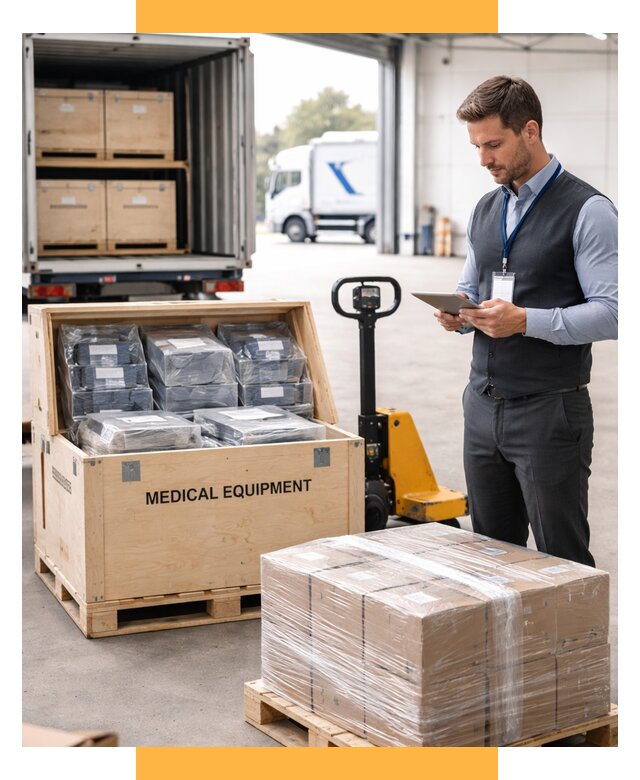 Перевозка медицинского оборудования от 15306 р. в СетСервис-Брт