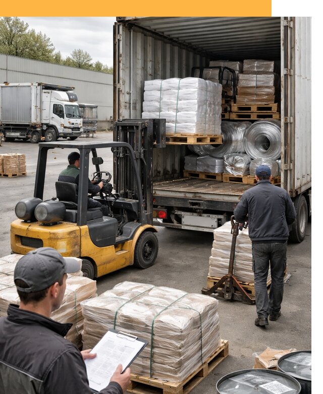 Международная перевозка сырья для производства от 6633 руб