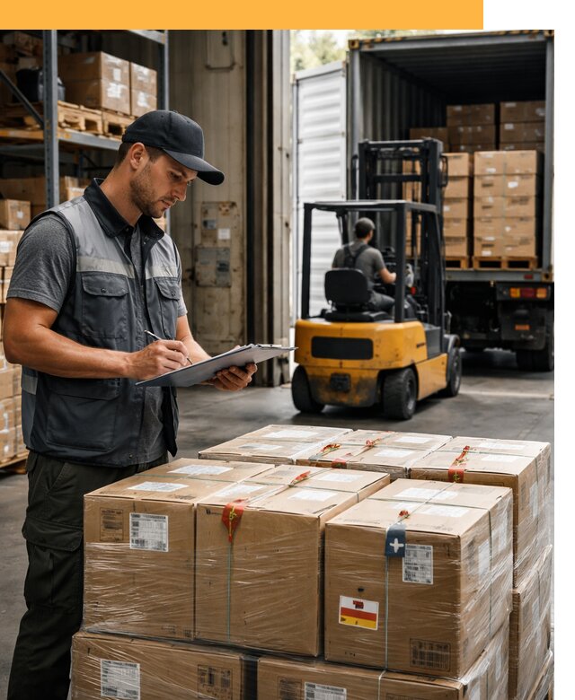 Реэкспорт товаров с таможенным оформлением и доставкой от 12245