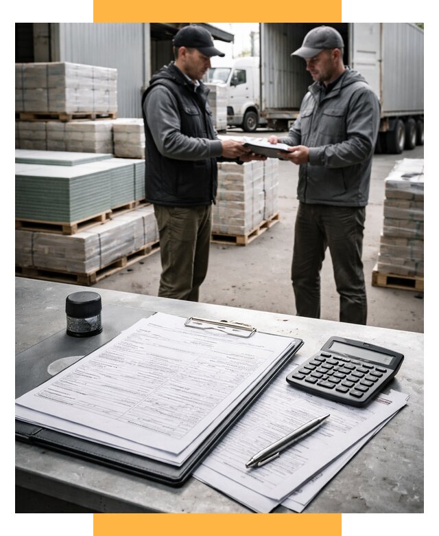 Таможенное оформление стройматериалов от 8673 р. | СетСервис-Брт