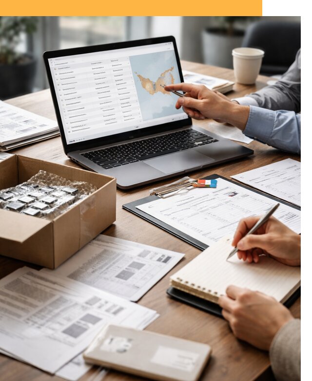 Поиск надежного поставщика в ОАЭ от 12245 рублей