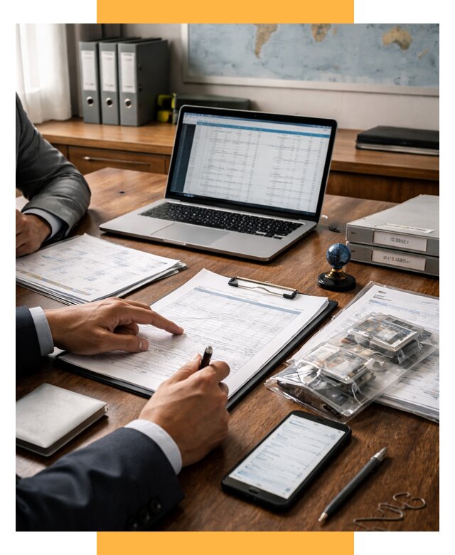 Проверка поставщика за рубежом от 8673 р. | СетСервис-Брт аудит