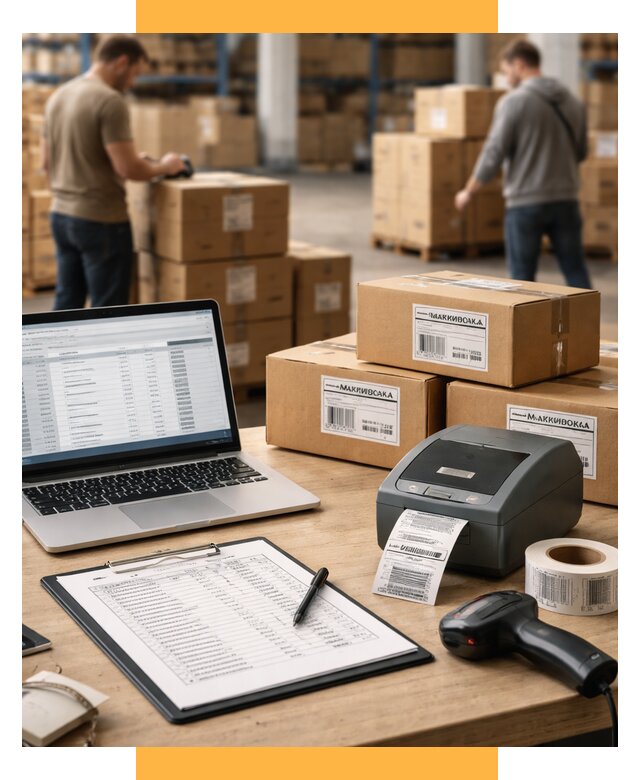 Маркировка импортных товаров от 4592 р. под ключ, СетСервис-Брт